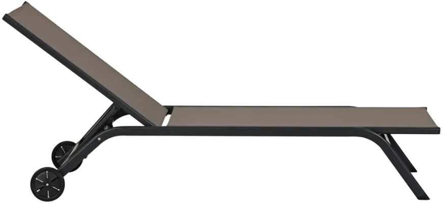 Solseng Lima svart/grå 190,8 x 67 x 30 cm - Sunlife®