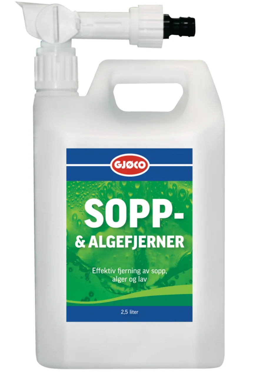 Sopp- og Algefjerner 2,5 liter - Gjøco