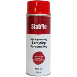 Spraymaling signalrød 400 ml - Stabile