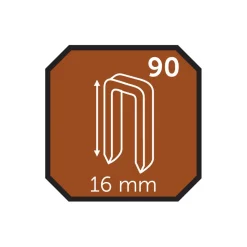 Stifteklemme 16 mm 5000 stk. – Probuilder