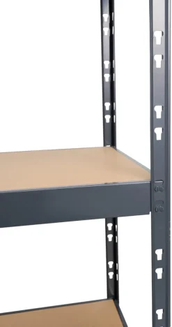 Stålreol 4 hyller - 600 kg pr. hylle