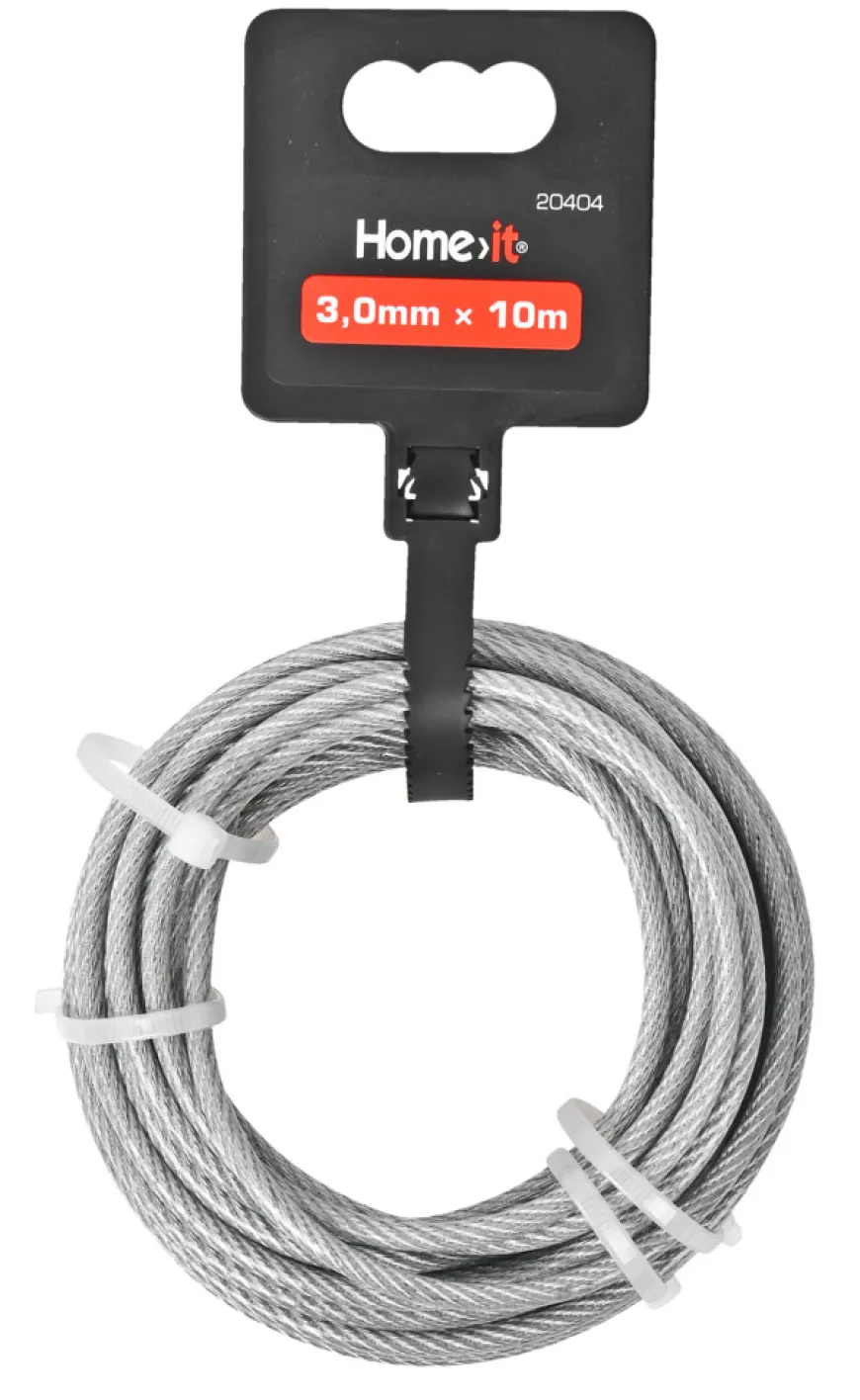 Stålvaier 3 mm x 10 meter