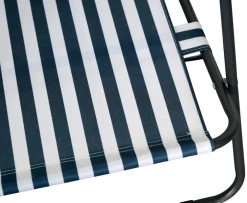 Strandstol Albany i metall og polyester - Sunlife®