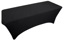 Strekkduk Iowa til sammenleggbart bord 180 cm svart - Sunlife®