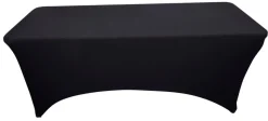 Strekkduk Iowa til sammenleggbart bord 180 cm svart - Sunlife®