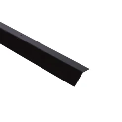 Svart profil med sneglekant 80 cm