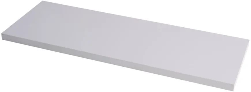 Svevehylle MDF 58 x 20 cm - hvit