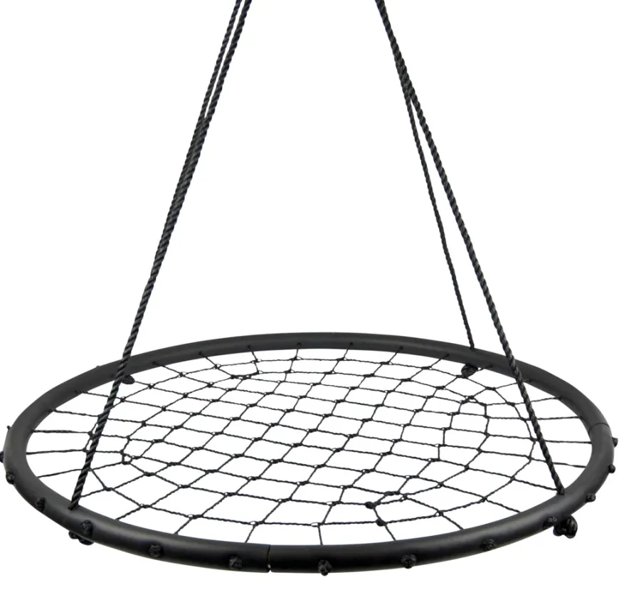 Svinghuske Ø100 cm svart