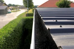Takrennebørste/musebørste - 4 meter Ø10 cm