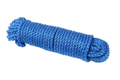 Tau 3-slått 12mm x 30 m blå