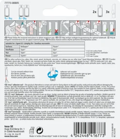 tesa® limspiker til tapet og gips 1 kg - 2 stk.