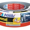 Tesa Universal gaffatape sølv 50 mm x 50 meter