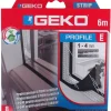 Tetningslist - Kronlist 10 x 5 mm - 6 meter