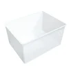 Trådkurv 535 x 410 x 285 mm hvit - Integri