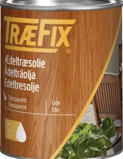 Træfix edeltreolje klar teak 1 liter