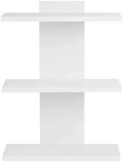 Vegg­hylle m/3 hyller hvit – DAY