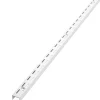 Veggskinne Rack System 100 cm - hvit