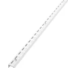 Veggskinne Rack System 160 cm - hvit