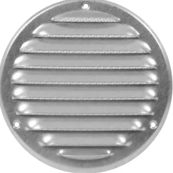 Ventilrist med netting Ø165 mm - galvanisert