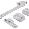Vindusholder 130 mm hvit