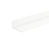 Vinkellist hvit - 25 x 25 mm x 1 meter