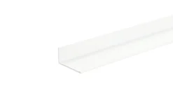 Vinkellist hvit - 25 x 25 mm x 1 meter